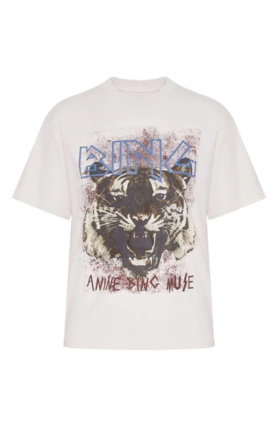 Shop Anine Bing Tiger Tee In White