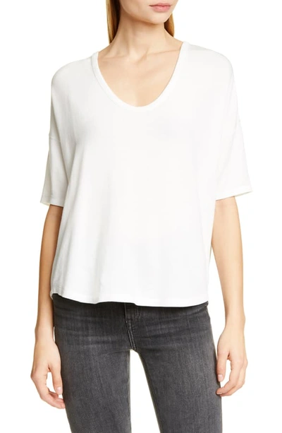 Shop Rag & Bone Marlon Tee In Blanc