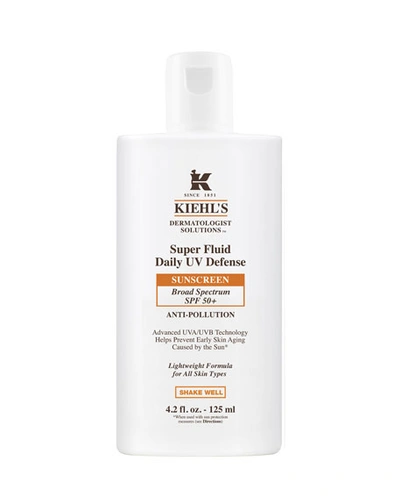 Shop Kiehl's Since 1851 Super Fluid Daily Uv Defense Spf 50+ Sunscreen, 4.2 Oz.