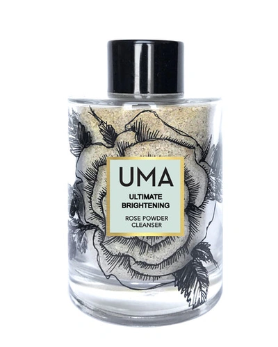 Shop Uma Oils 4 Oz. Ultimate Brightening Rose Powder Cleanser