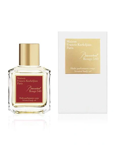 Shop Maison Francis Kurkdjian 2.4 Oz. Baccarat Rouge 540 Scented Body Oil