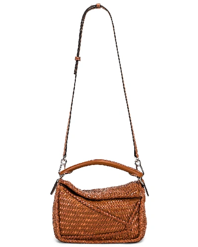 Loewe 2019 S/S Small Woven Puzzle Bag – Recess