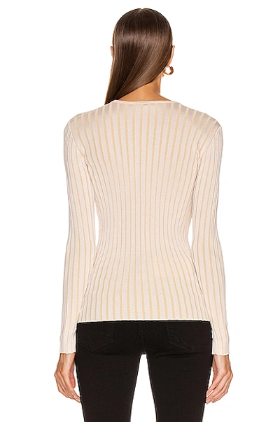 Shop Equipment Saviny Sweater In Natural White & Beige