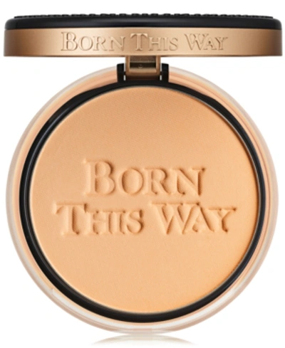 Shop Too Faced Born This Way Buildable Coverage Powder Foundation In Nude - Very Light W/ Rosy Undertones