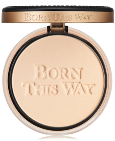 Shop Too Faced Born This Way Undetectable Medium-to-full Coverage Powder Foundation In Cloud - Fairest W/ Neutral To Rosy Undertones