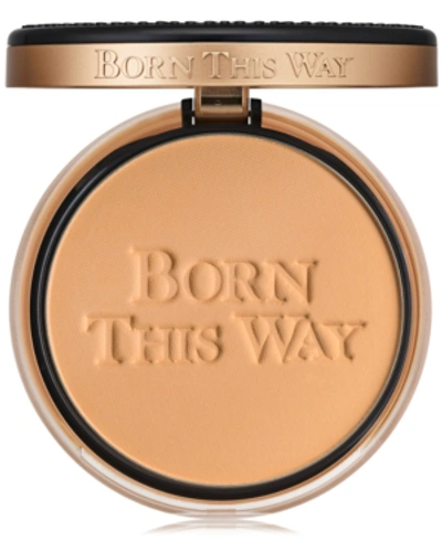 Shop Too Faced Born This Way Undetectable Medium-to-full Coverage Powder Foundation In Natural Beige - Light Medium W/ Neutral Undertones