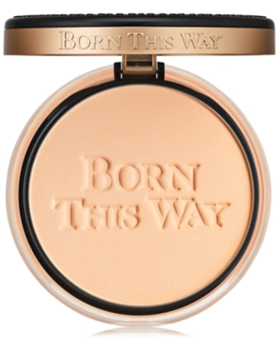 Shop Too Faced Born This Way Undetectable Medium-to-full Coverage Powder Foundation In Seashell - Fair W/ Rosy Undertones