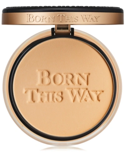 Shop Too Faced Born This Way Undetectable Medium-to-full Coverage Powder Foundation In Light Beige - Light W/ Neutral Undertones