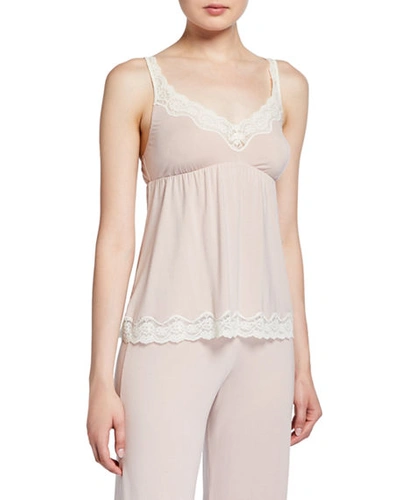 Shop Eberjey Lady Godiva Camisole In Light Pink