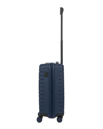 Shop Bric's B/y Ulisse 21" Carry-on Expandable Spinner In Ocean Blue