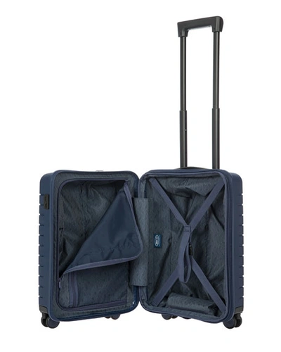 Shop Bric's B/y Ulisse 21" Carry-on Expandable Spinner In Ocean Blue