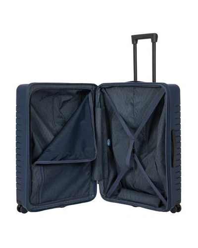 Shop Bric's B/y Ulisse 30" Expandable Spinner Luggage In Ocean Blue