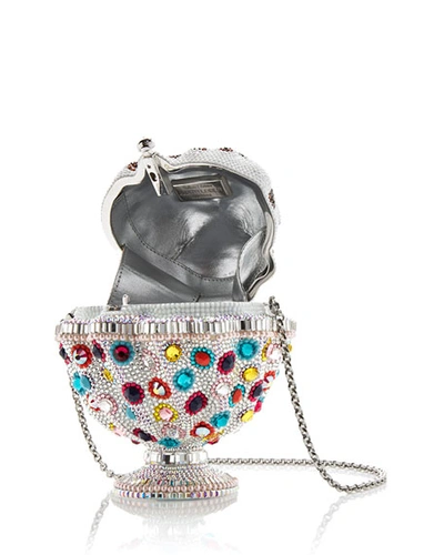 Shop Judith Leiber Ice Cream Sundae Sprinkles Clutch Bag In Multi