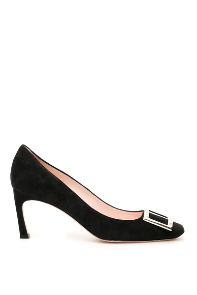 Shop Roger Vivier Belle Vivier Trompette 70 Pumps In Nero (black)