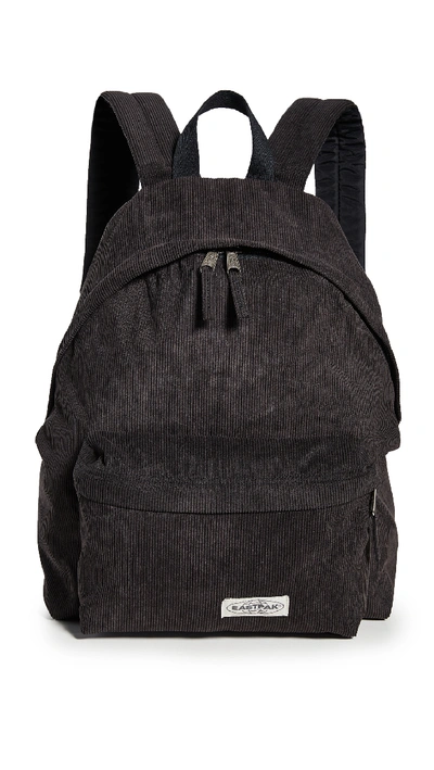 Eastpak Corduroy Padded Pak'r Backpack In Comfy Black | ModeSens