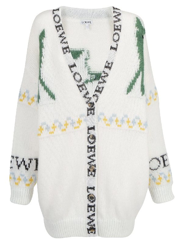 loewe oversized cardigan
