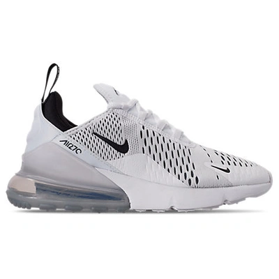 Shop Nike Women's Air Max 270 Casual Shoes In White/white/black