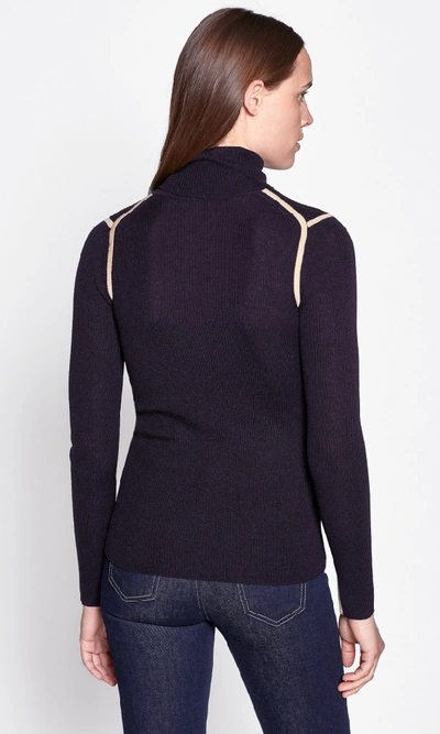 Shop Equipment Mourelle Wool Turtleneck In Eclipse