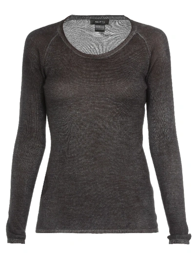 Shop Avant Toi Fitted Sweater In Ncarruba