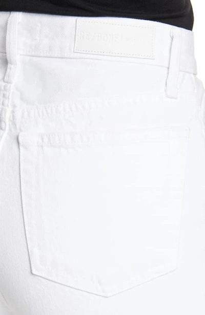 Shop Re/done Originals '60s Extreme Wide Leg Jeans In White