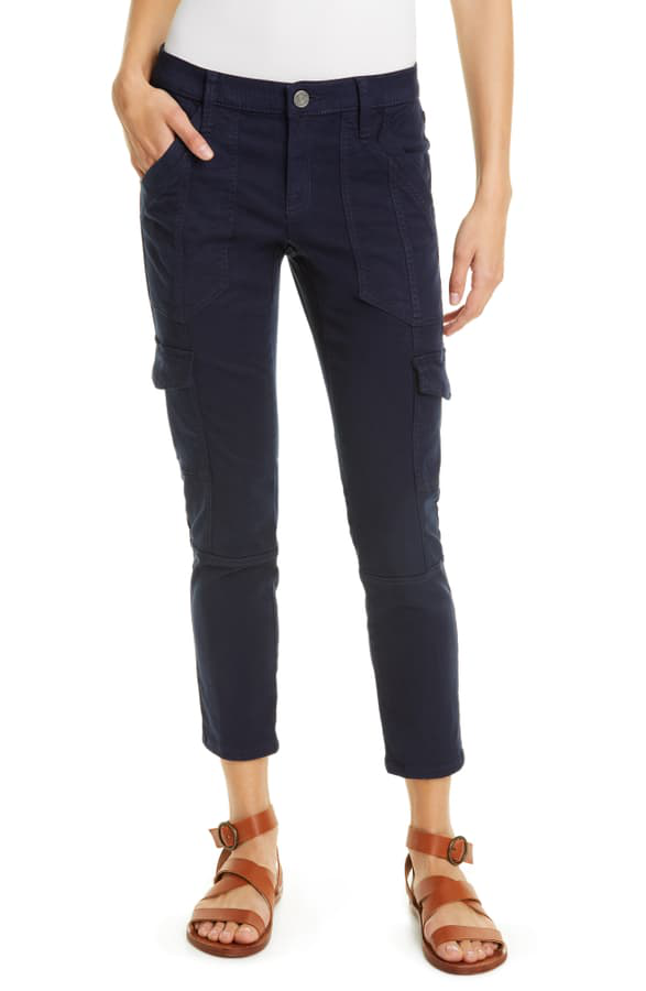 joie okana skinny cargo pants