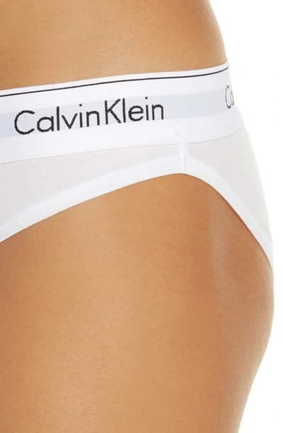 Shop Calvin Klein Modern Cotton Pride Edit Bikini In White