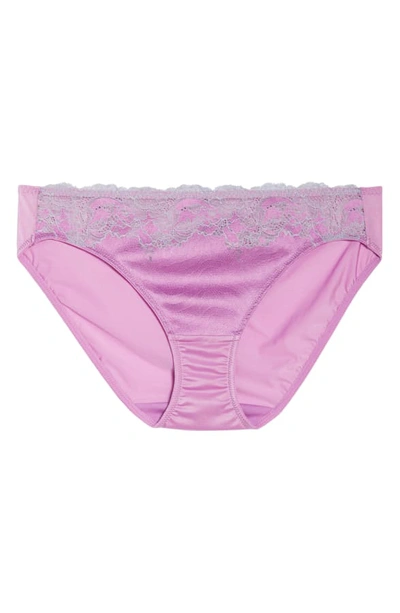 Shop Wacoal 'lace Affair' Bikini In Bodacious/ Lilac Gray