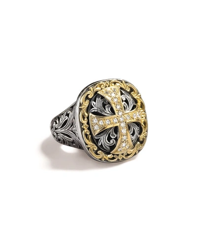 Shop Konstantino Diamond Cross Ring