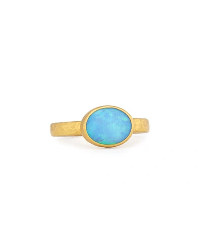 Shop Gurhan 24k Opal Cabochon Amulet Ring