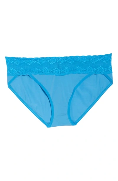 Shop Natori Bliss Perfection Bikini In Mediterranean Blue