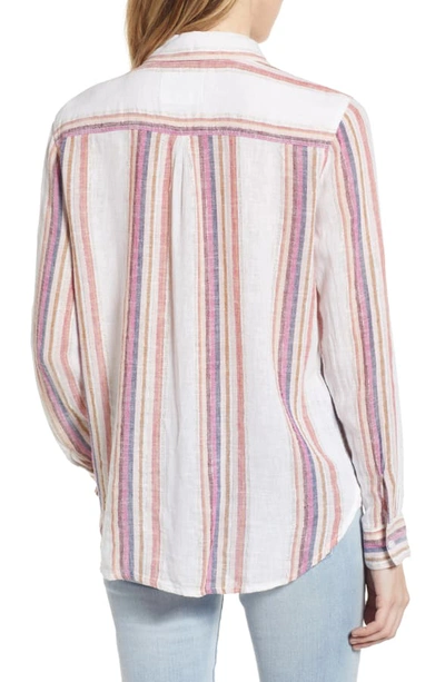 Shop Rails Charli Shirt In Jewel Stripe