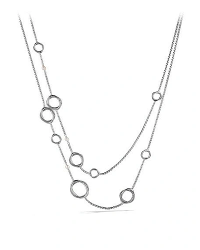Shop David Yurman Infinity Necklace With Pearls