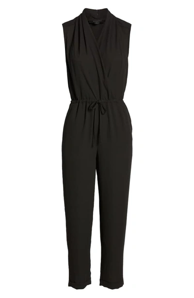 Shop Allsaints Cassie Sleeveless Jumpsuit In Black
