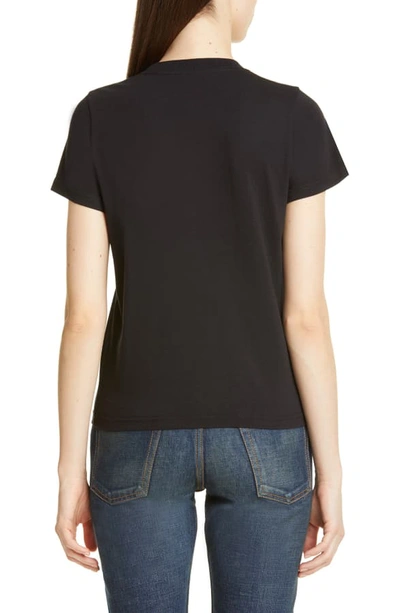 Balenciaga Printed Cotton-jersey T-shirt In Black | ModeSens