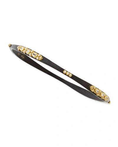 Shop Armenta Midnight Bangle With White Sapphires