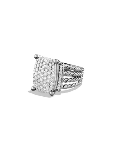 Shop David Yurman Wheaton Ring With Diamonds