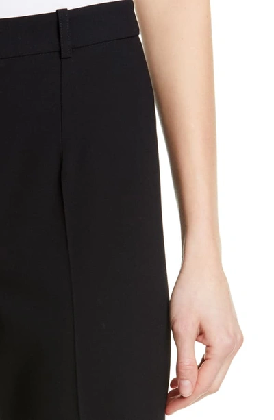 Shop Michael Kors Cuffed Crop Pants In Black