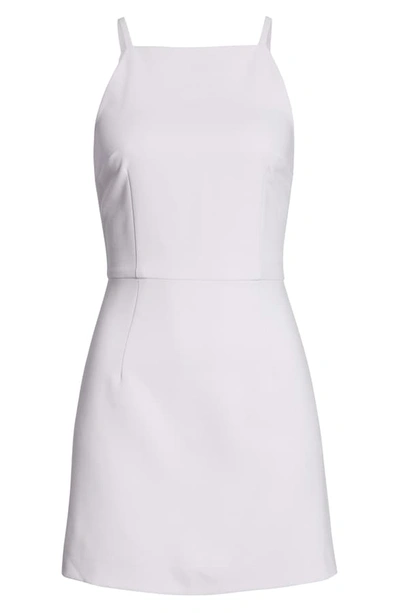 Shop French Connection Whisper Light Sheath Minidress In Lavender Frost
