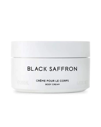 Shop Byredo 6.7 Oz. Black Saffron Body Cream