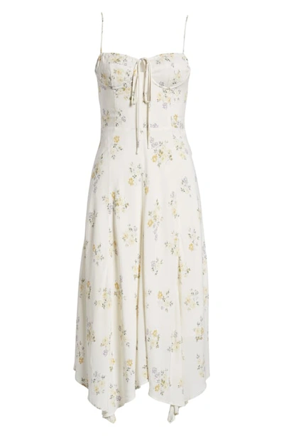Wayf hampshire handkerchief midi clearance dress