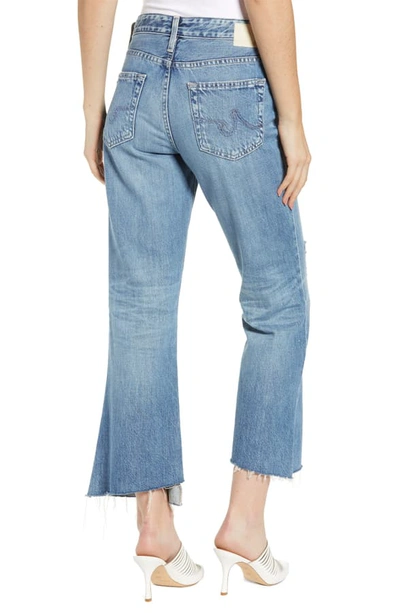 Shop Ag Quinne High Waist Kick Flare Jeans In 20 Years Haste Destructed