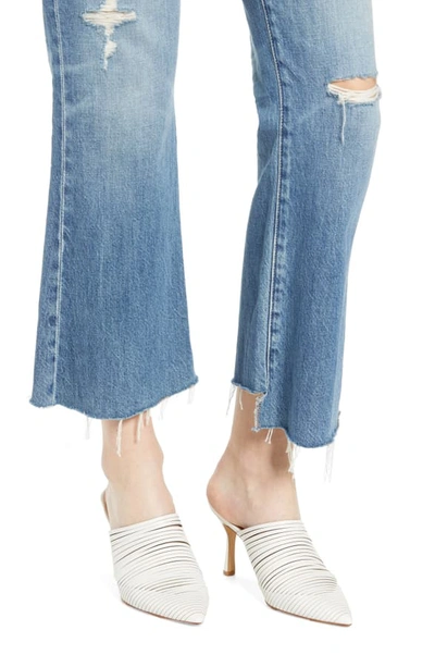 Shop Ag Quinne High Waist Kick Flare Jeans In 20 Years Haste Destructed