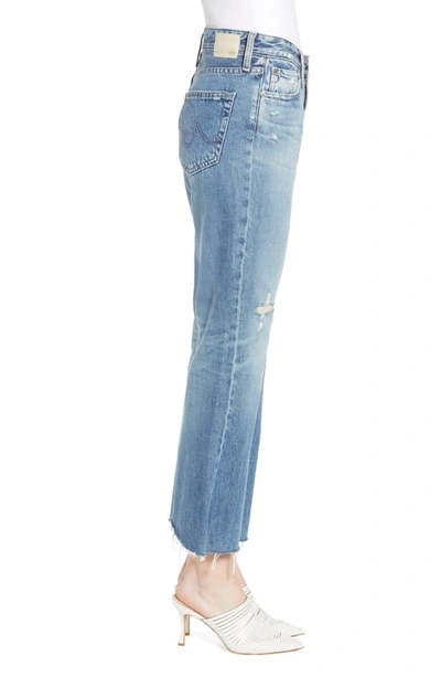 Shop Ag Quinne High Waist Kick Flare Jeans In 20 Years Haste Destructed