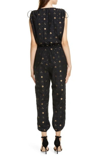 Shop Joie Nasdezhda Jumpsuit In Caviar