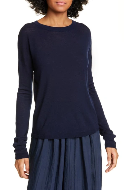 Shop Vince Sweater Tee In Marine