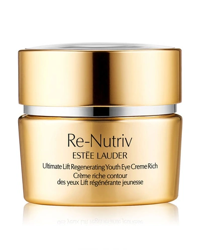 Shop Estée Lauder 0.5 Oz. Re-nutriv Ultimate Lift Regenerating Youth Eye Cr & #232me Rich