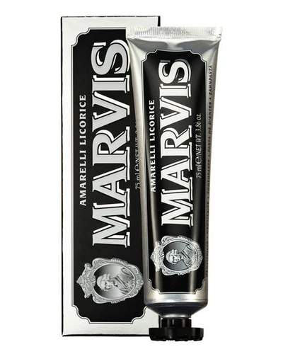 Shop Marvis 3.8 Oz. Amarelli Licorice Mint Toothpaste