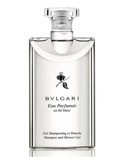 Shop Bvlgari 6.8 Oz. Eau Parfumee Au The Blanc Shampoo And Shower Gel