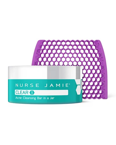 Shop Nurse Jamie Clear 1 Acne Cleansing Bar In A Jar