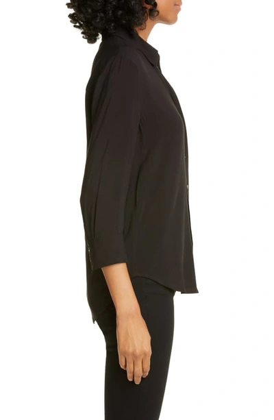 Shop L Agence Ryan Blouse In Black